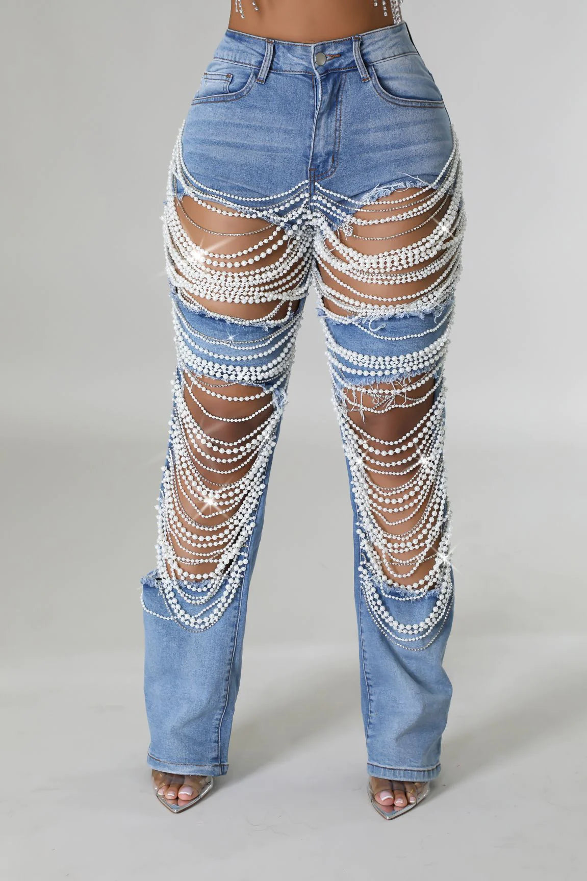 Distressed Jeans