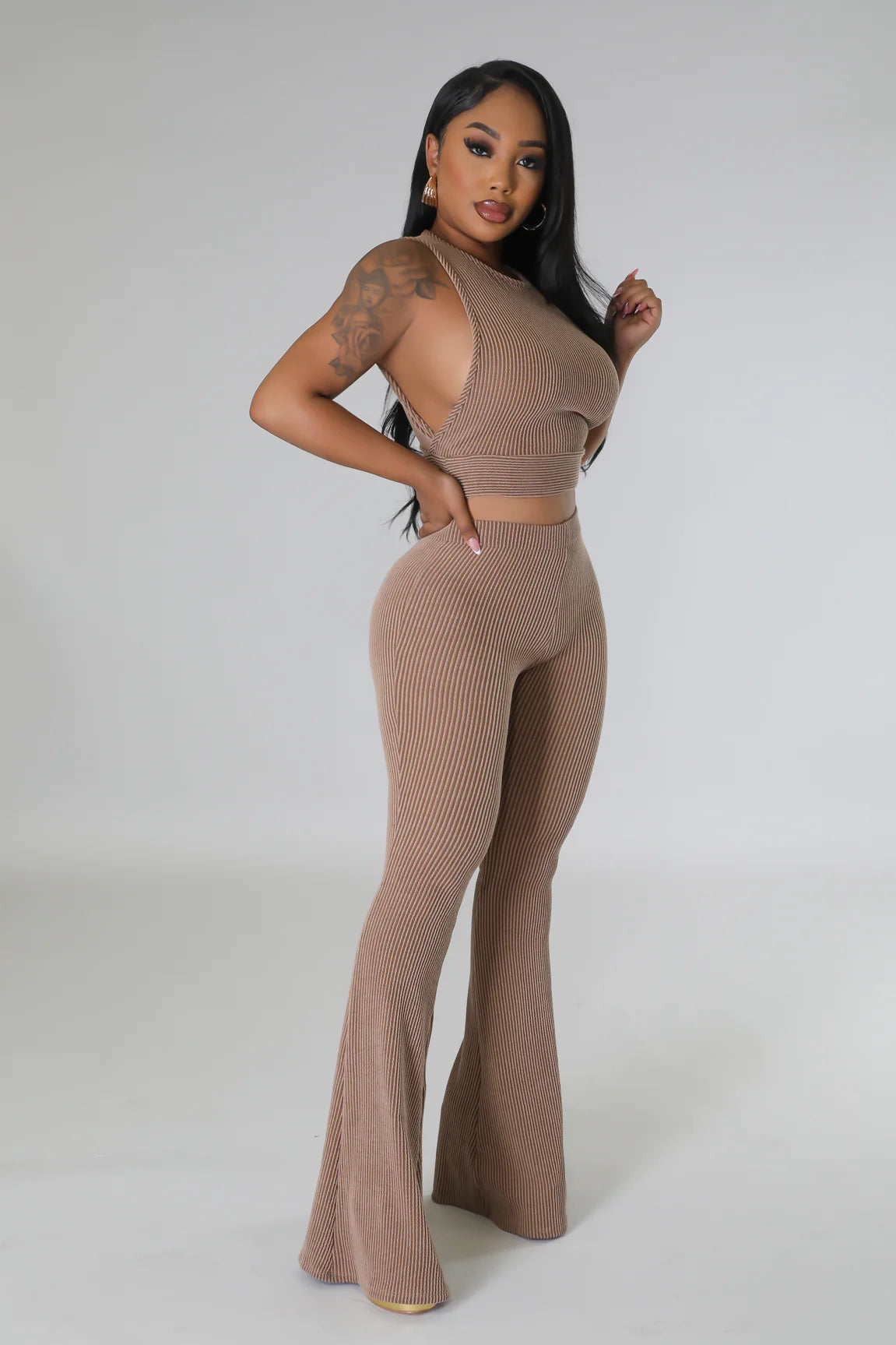 Sierra Pant Set(mocha)
