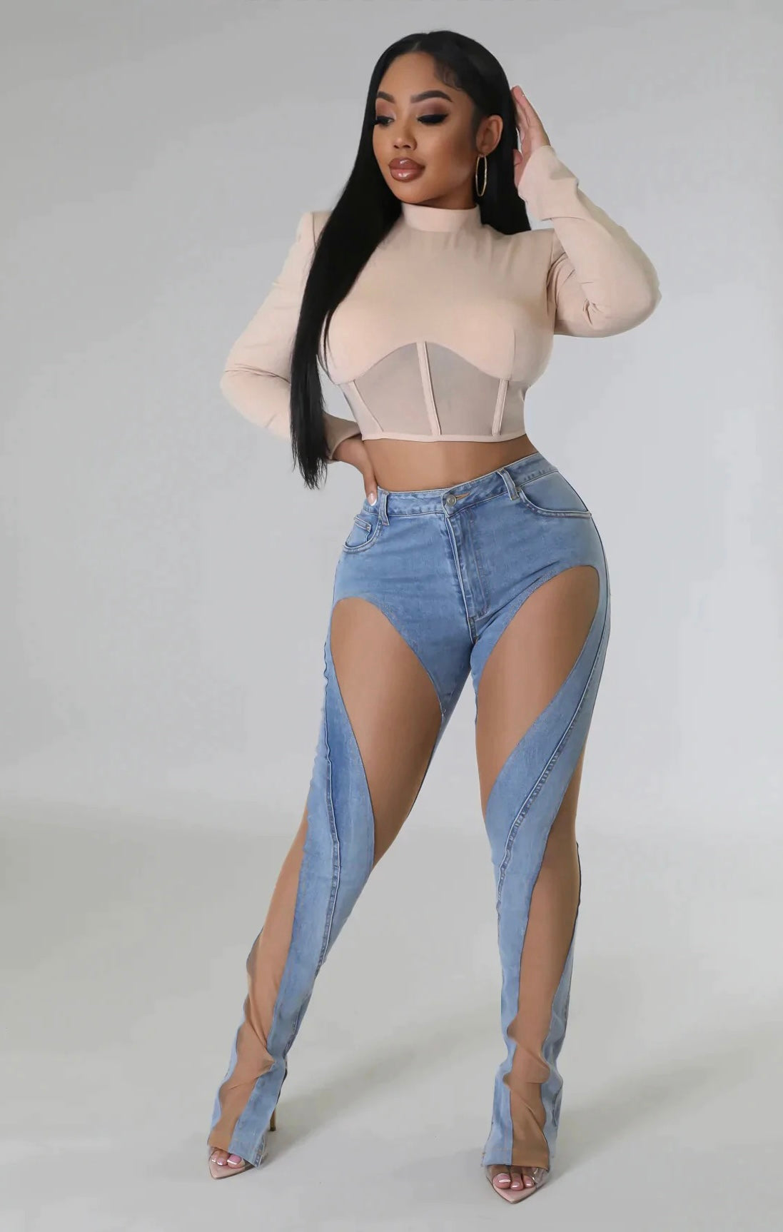 Mimi Denim Pants