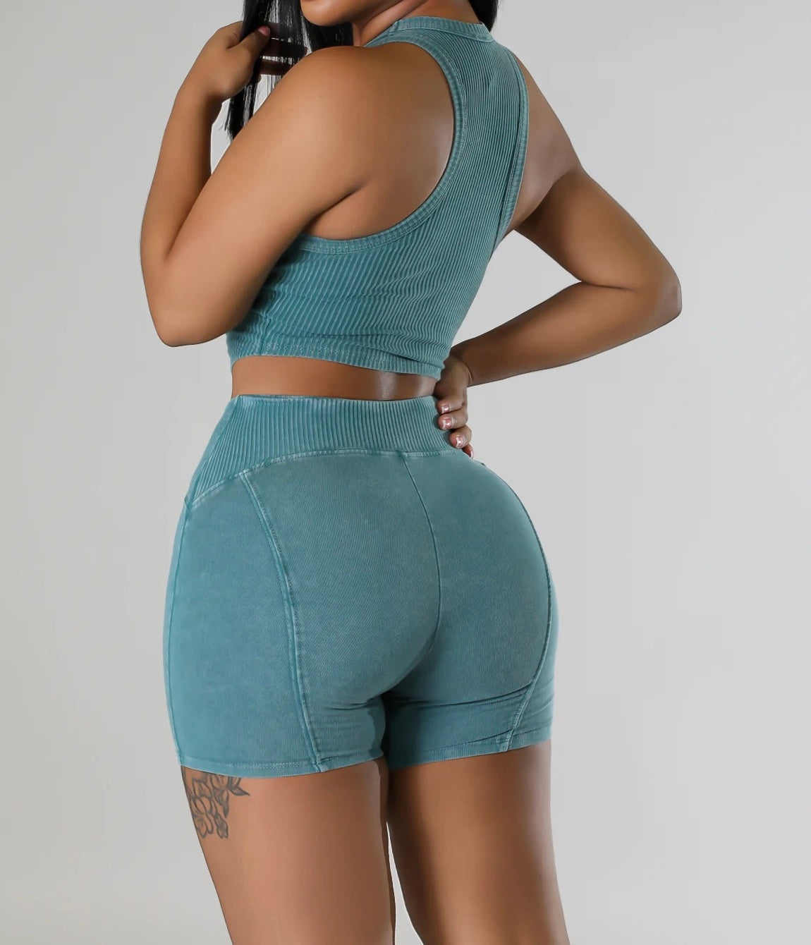 Jana short set(jade)