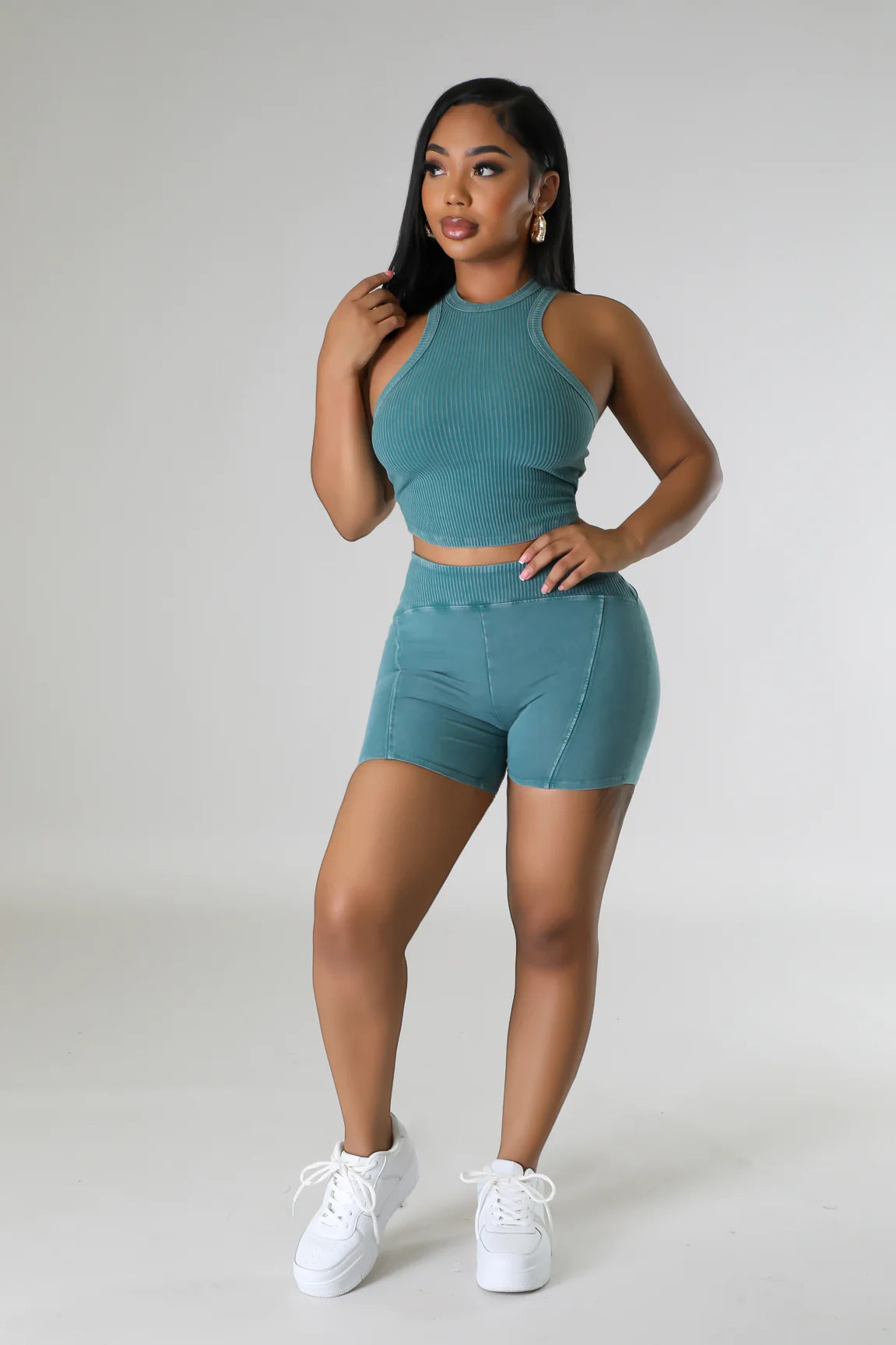 Jana short set(jade)