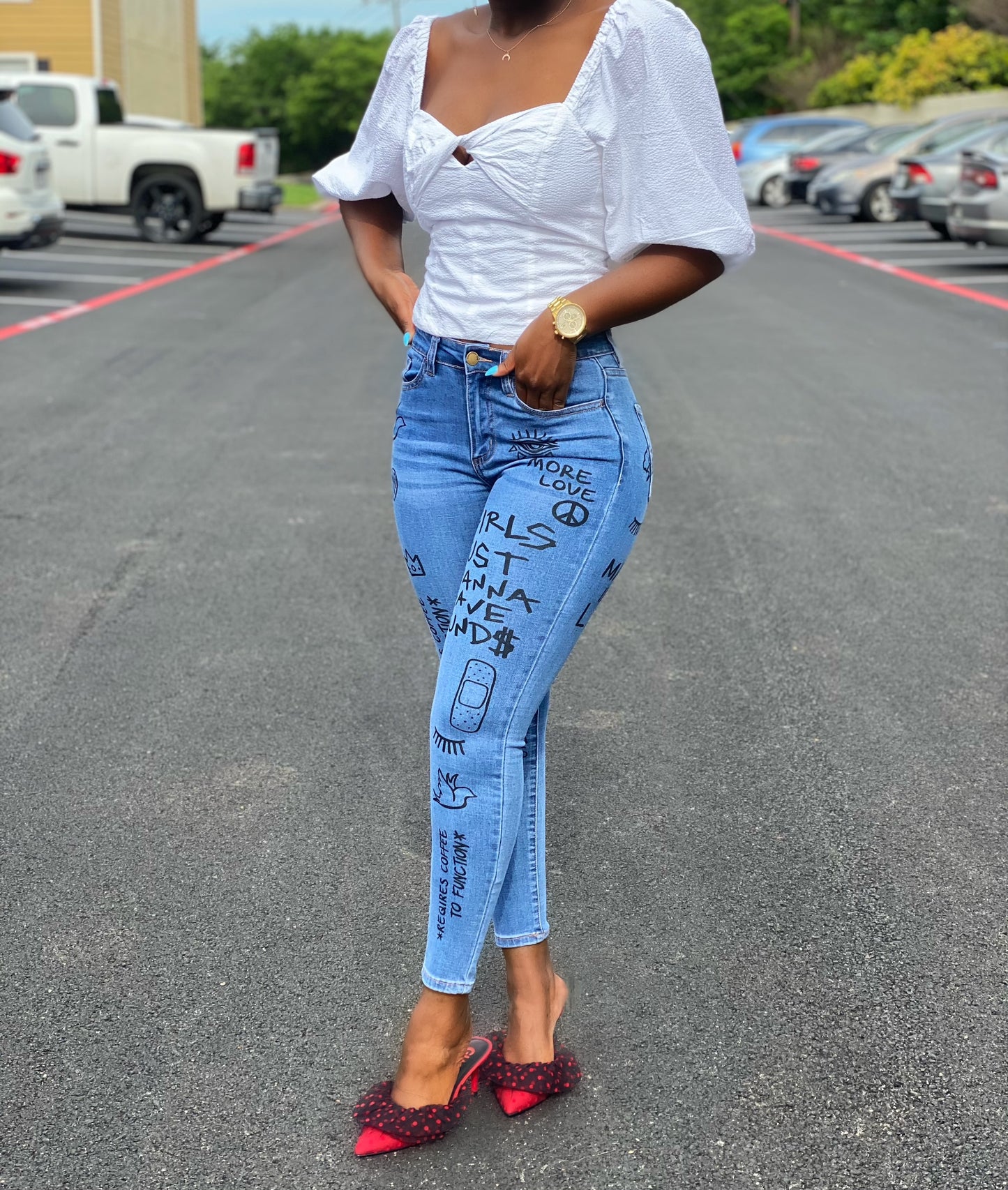 Graffiti Jeans