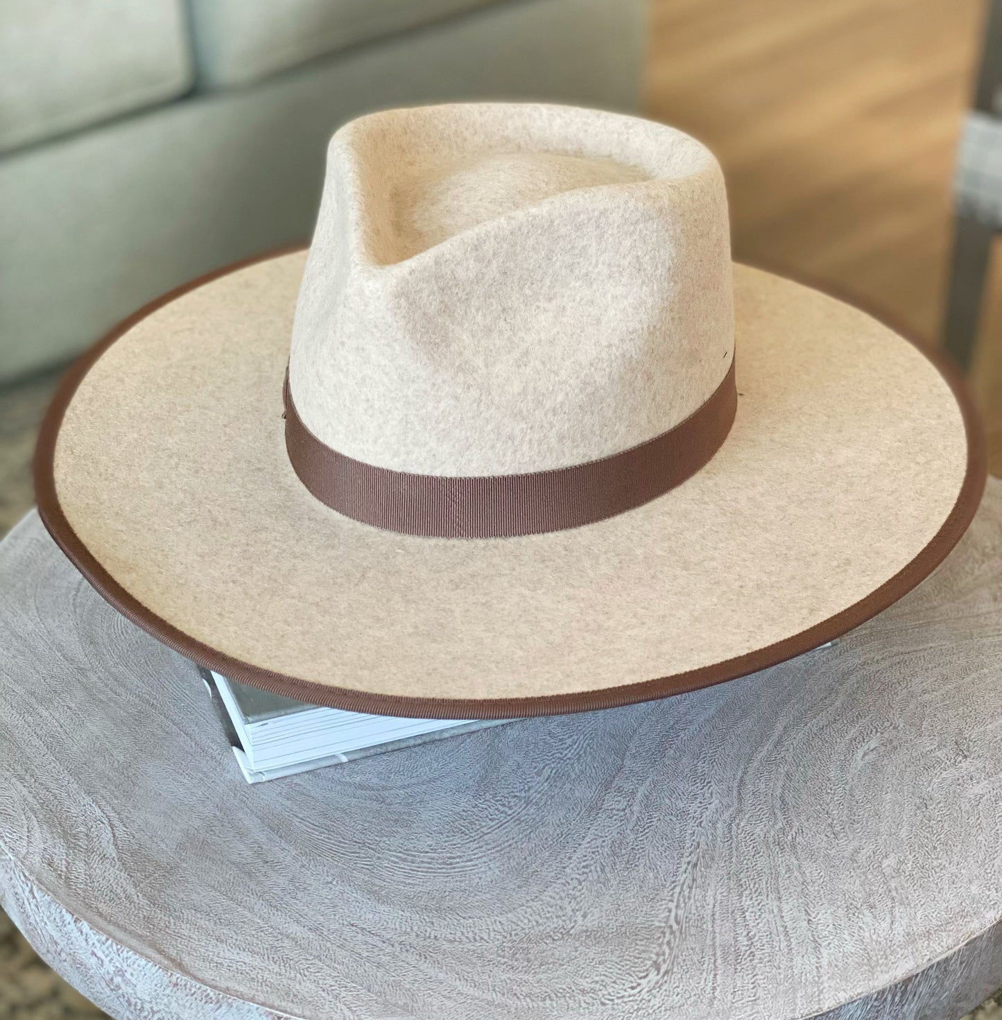 Sahara Fedora Hat(oatmeal)