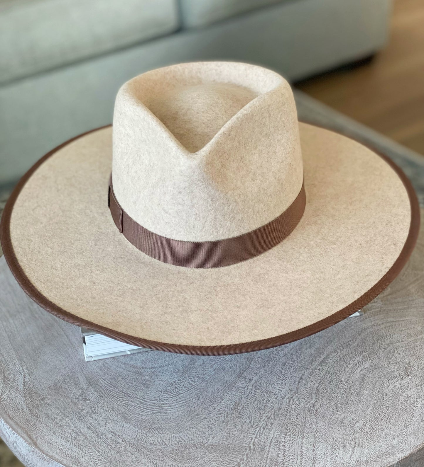 Sahara Fedora Hat(oatmeal)