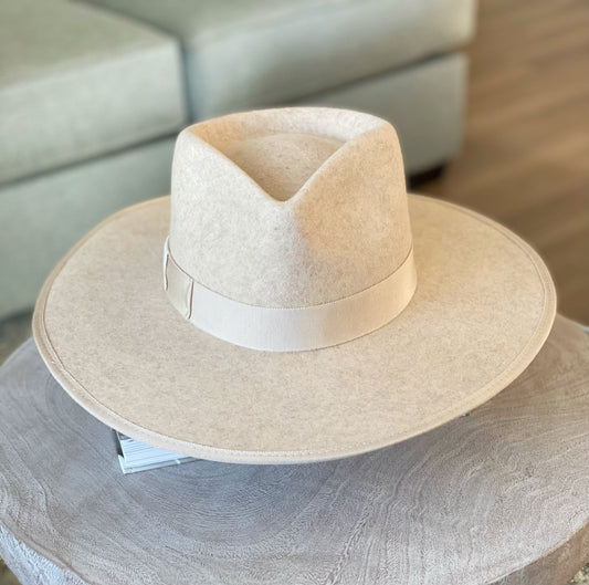 Sahara Fedora Hat(beige)