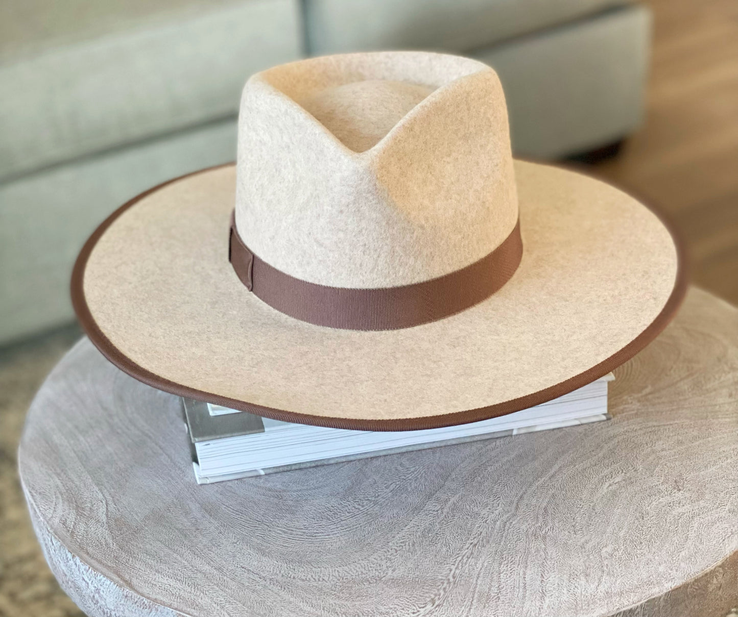 Sahara Fedora Hat(oatmeal)